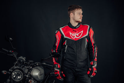 Berik Bad Eye wasserdichte Motorrad Textiljacke