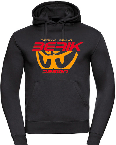 Berik The New Eye Hoodie#color_black-orange-red