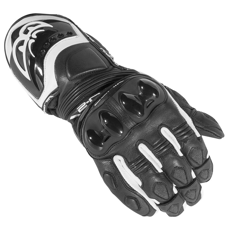 Berik Spa Motorcycle Gloves#color_black-white