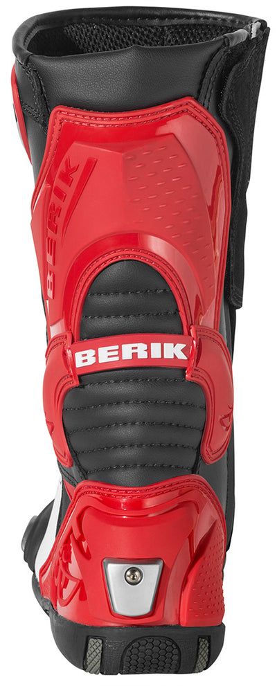 Berik Losail Motorcycle Boots#color_red
