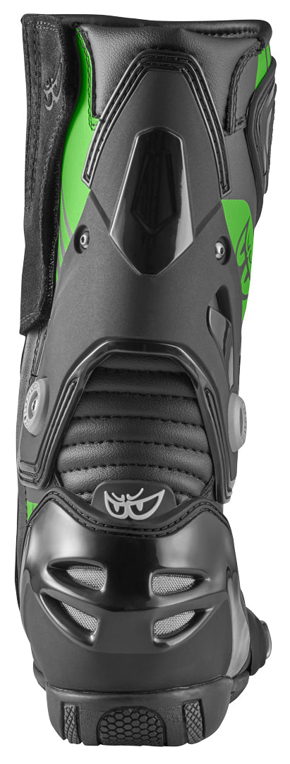 Berik Shaft 3.0 Motorcycle Boots#color_black-green
