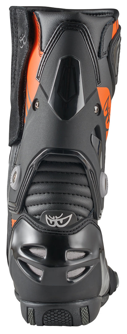 Berik Shaft 3.0 Motorcycle Boots#color_black-orange