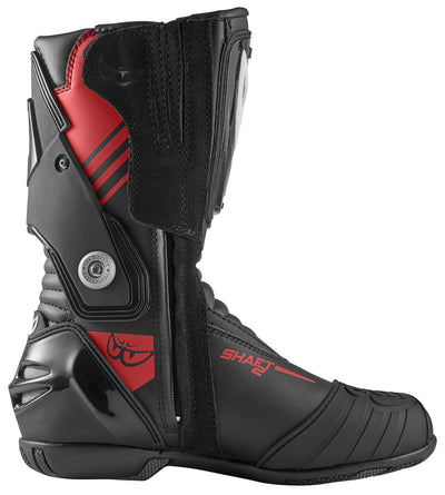 Berik Shaft 3.0 Motorcycle Boots#color_black-red