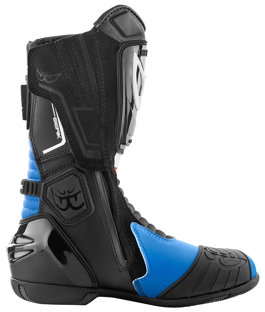 Berik Donington Motorcycle Boots#color_black-blue