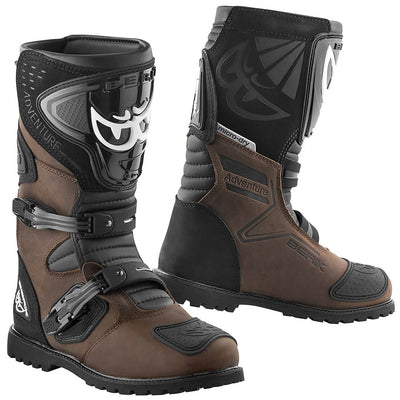 Berik All Terrain Adventure Waterproof Motorcycle Boots#color_brown