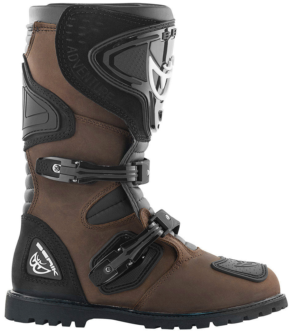 Berik All Terrain Adventure Waterproof Motorcycle Boots#color_brown
