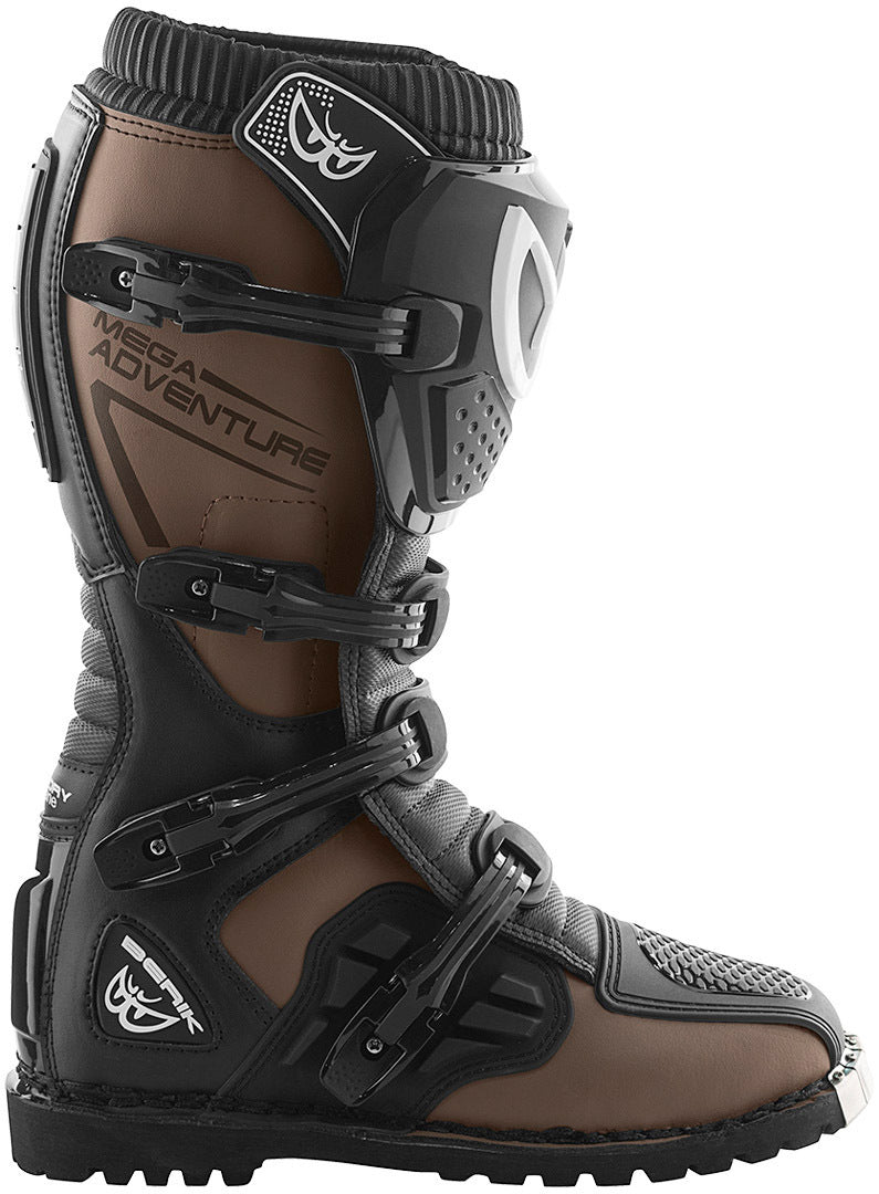 Berik Terrain Adventure Enduro / MX Boots#color_brown