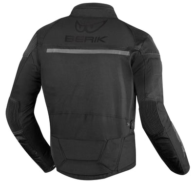 Berik Tourer Evo waterproof  Motorcycle Textile Jacket#color_black