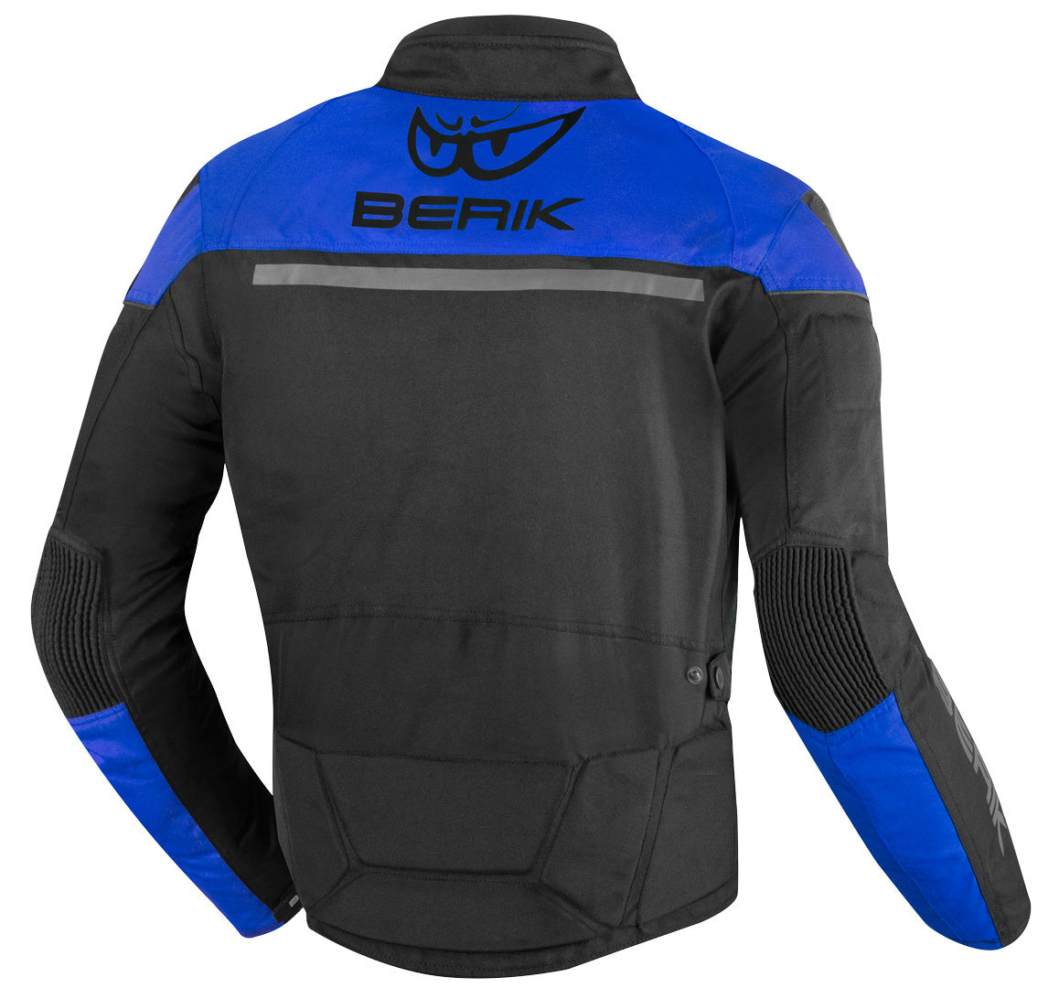 Berik Tourer Evo waterproof  Motorcycle Textile Jacket#color_black-blue