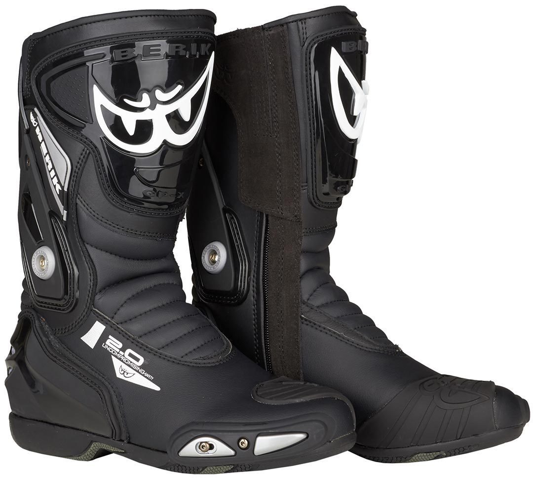Berik Shaft 2.0 Motorcycle Boots#color_black