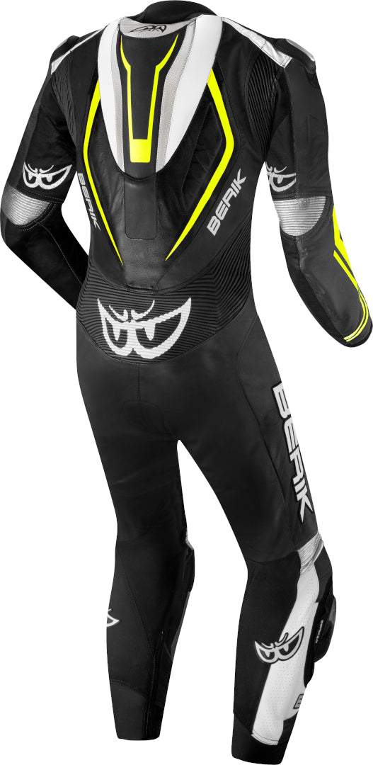 Berik Losail-R perforated One Piece Kangaroo Motorcycle Leather Suit