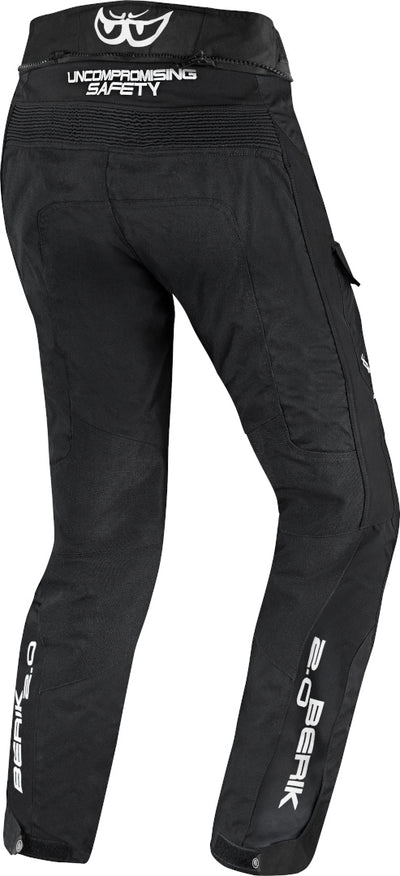 Berik Cargo waterproof Ladies Motorcycle Textile Pants#color_black
