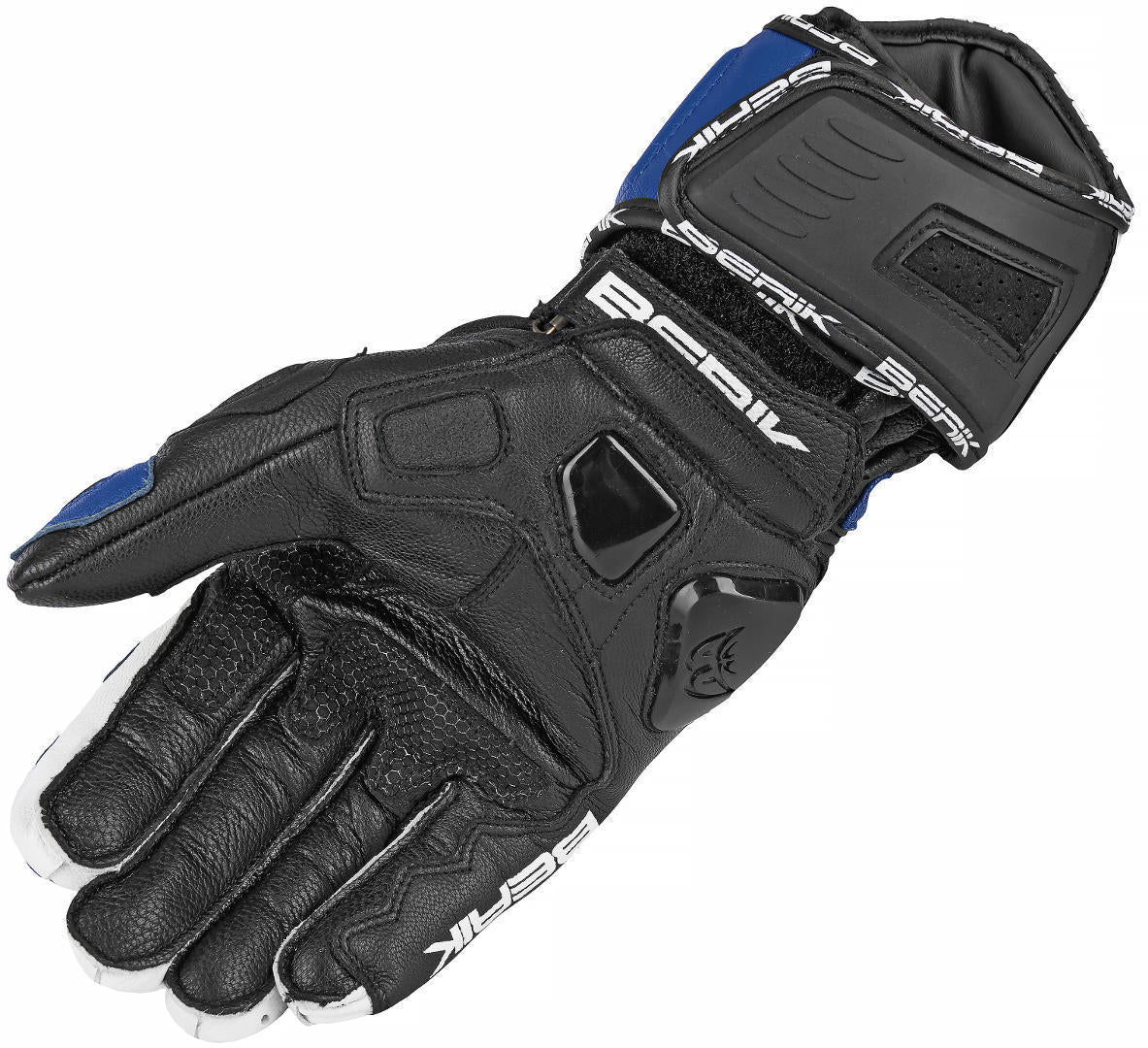 Berik Spa Motorcycle Gloves#color_black-blue
