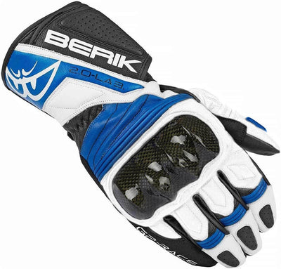 Berik Zoldar Motorcycle Gloves#color_black-blue-white