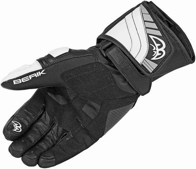 Berik Zoldar Motorcycle Gloves#color_black-white