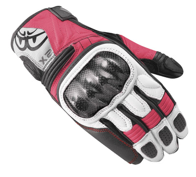 Berik LDX Ladies Motorcycle Gloves#color_black-pink