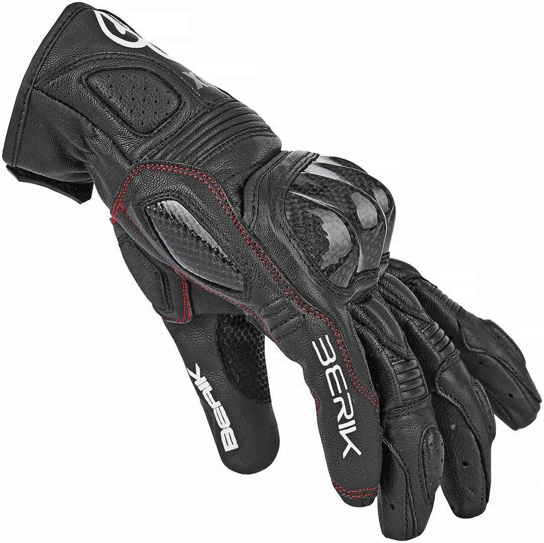 Berik LDX Ladies Motorcycle Gloves#color_black