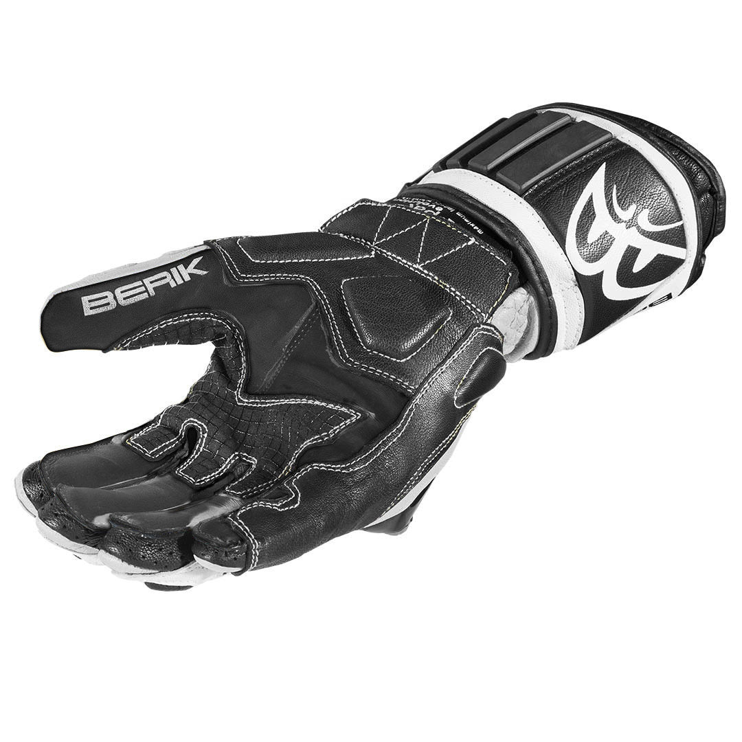 Berik Segullo Motorcycle Gloves#color_white-black