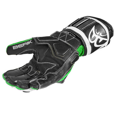Berik Segullo Motorcycle Gloves#color_green-white-black