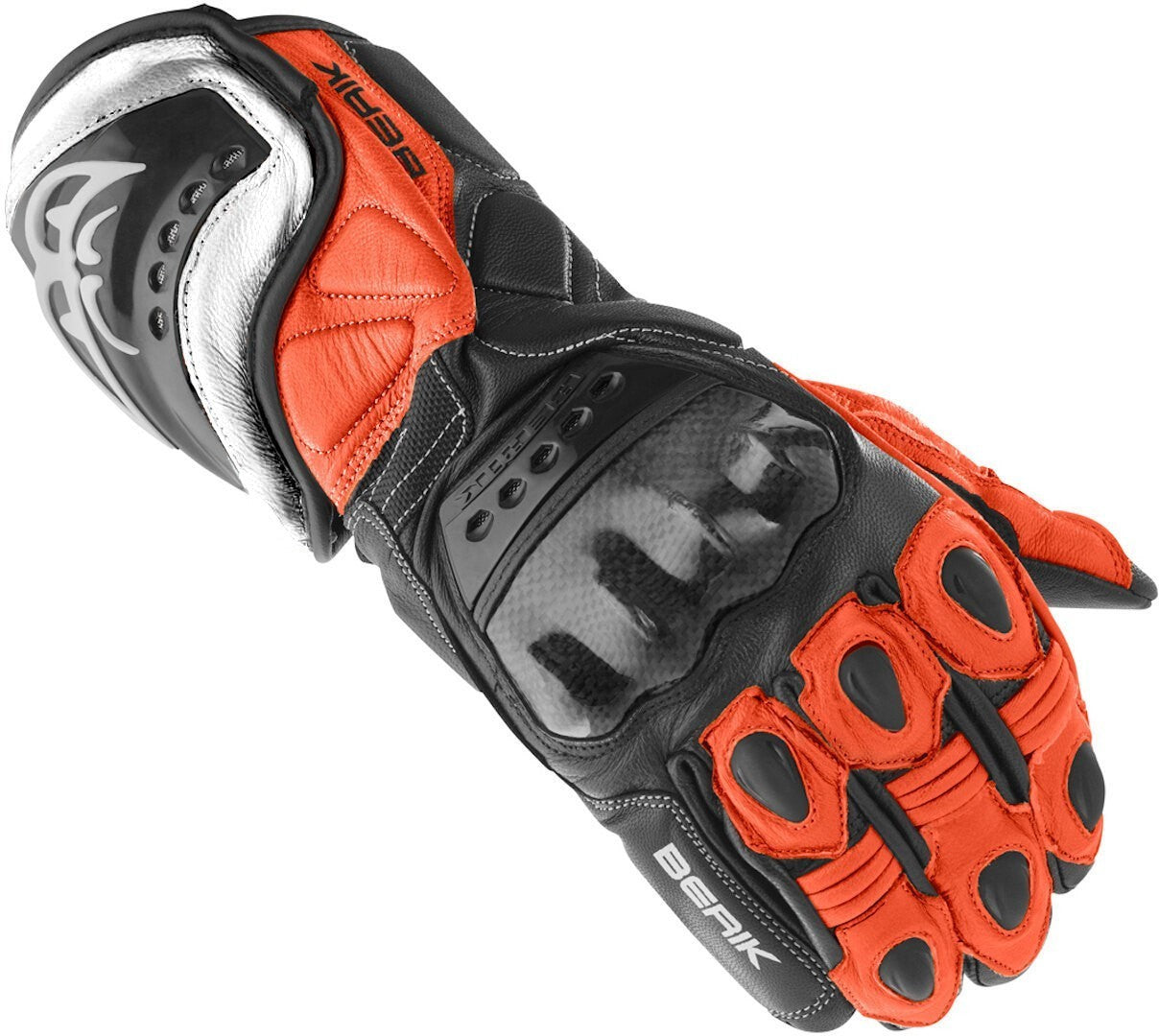 Berik TX-1 Motorcycle Gloves#color_black-red