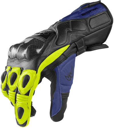 Berik TX-1 Motorcycle Gloves#color_black-blue
