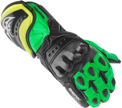 Berik TX-1 Motorcycle Gloves#color_black-green