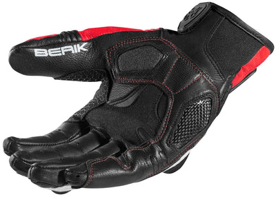 Berik Namib Motorcycle Gloves#color_black-white-red
