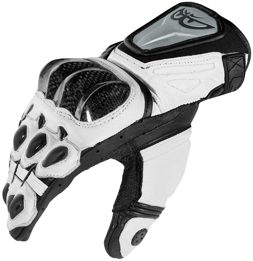 Berik Namib Motorcycle Gloves#color_black-white