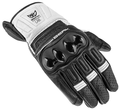 Berik TX-2 Motorcycle Gloves#color_white-black
