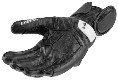 Berik TX-2 Motorcycle Gloves#color_white-black