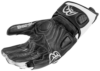 Berik 2.0 ST Motorcycle Gloves#color_white-black