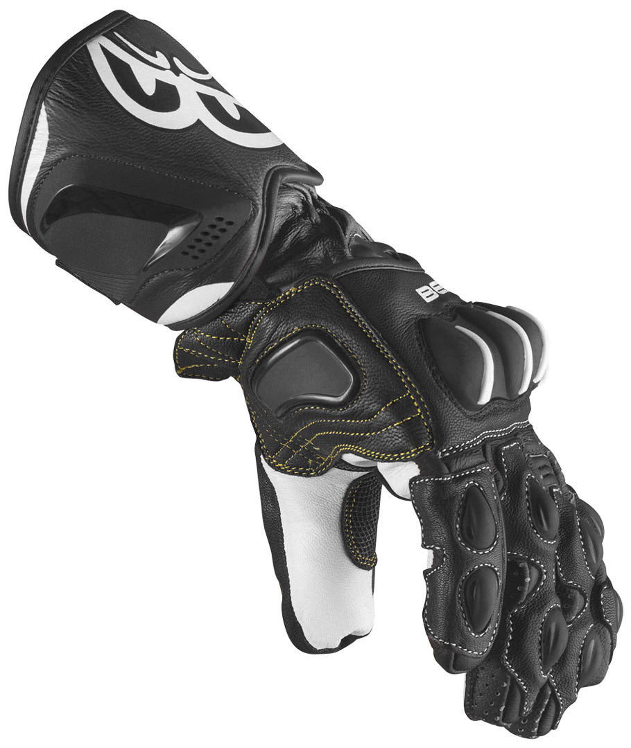Berik Thunar Evo Motorcycle Gloves#color_black
