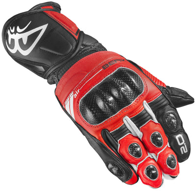 Berik ST-Evo Motorcycle Gloves#color_red-black