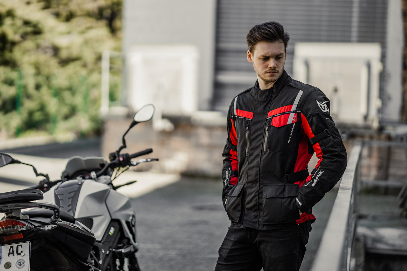 Berik Torino Waterproof Motorfiets textiel jas