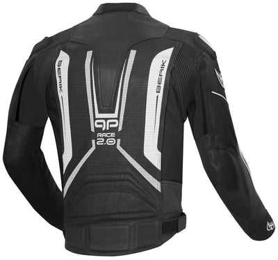 Berik Street Pro Chaqueta de cuero para moto