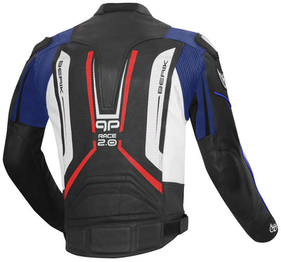 Berik Street Pro Chaqueta de cuero para moto