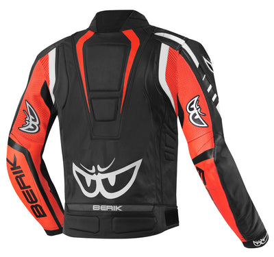 Berik Striper Veste en cuir de moto