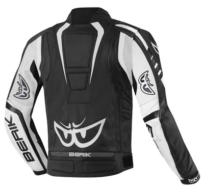 Berik Striper Veste en cuir de moto