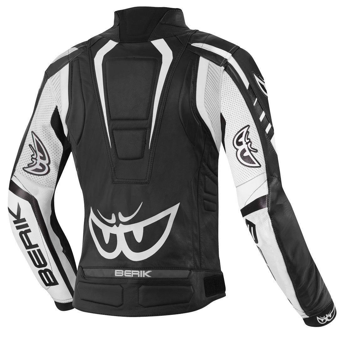 Berik Striper Damen Motorrad Lederjacke
