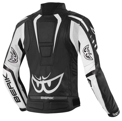 Berik Striper Damen Motorrad Lederjacke