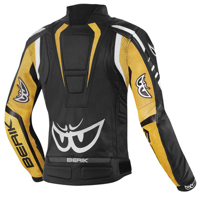 Berik Striper Damen Motorrad Lederjacke