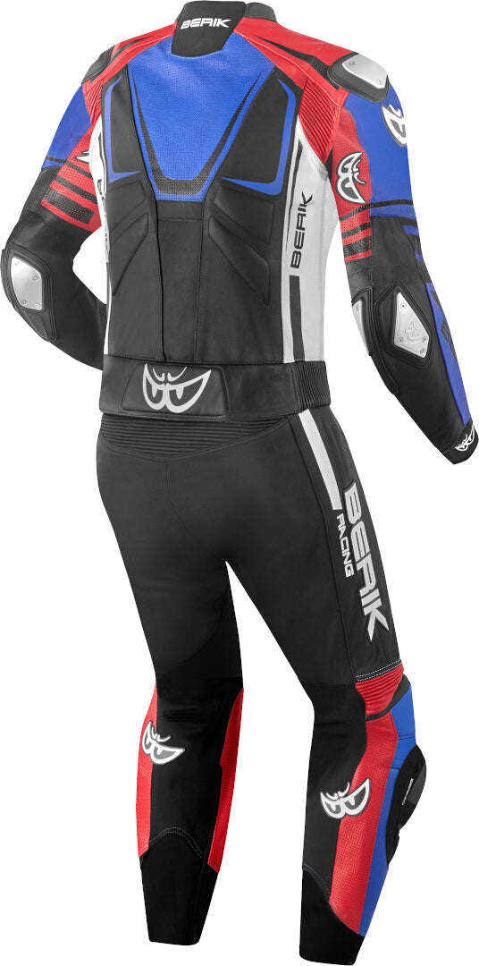 BERIK ベリック レザースーツ 2ピース サイズ50 上下接続可 美品 Berik XR-Ace ツーピースオートバイレザースーツ