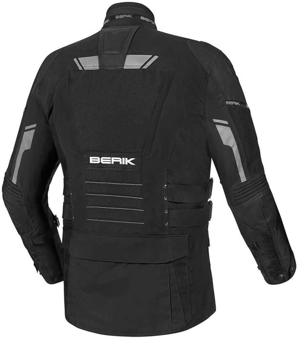 Berik Striker Waterproof 3in1 Motorcycle Textile Jacket#color_black