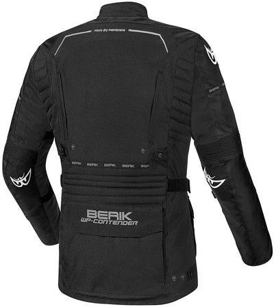 Berik Torino Waterproof Motorcycle Textile Jacket#color_black