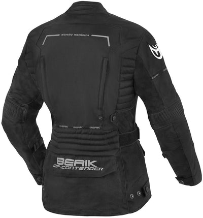 Berik Torino Waterproof Ladies Motorcycle Textile Jacket#color_black