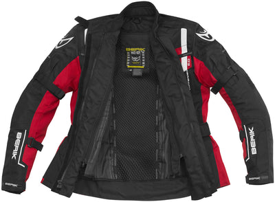Berik Torino Impermeable señoras chaqueta textil de la motocicleta