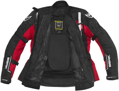 Berik Torino Impermeable señoras chaqueta textil de la motocicleta