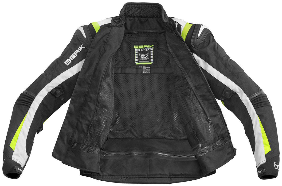 Berik Endurance Chaqueta textil impermeable para motocicletas