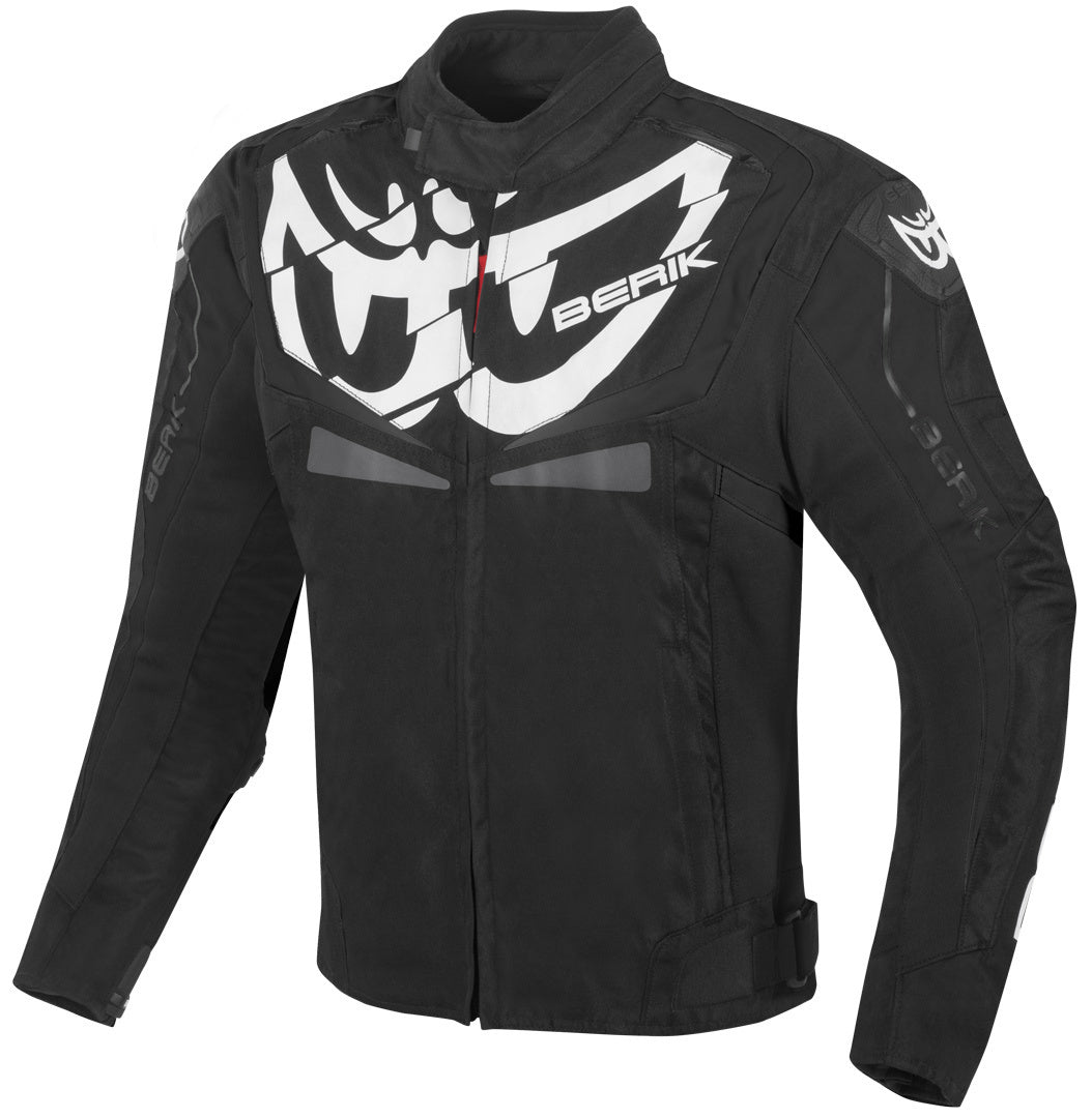 Berik Radic Evo Waterproof Motorcycle Textile Jacket#color_black