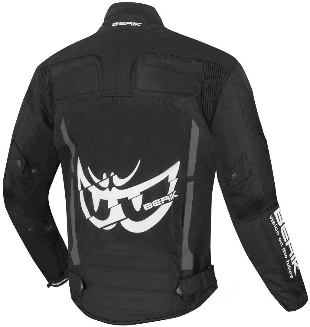 Berik Radic Evo Waterproof Motorcycle Textile Jacket#color_black